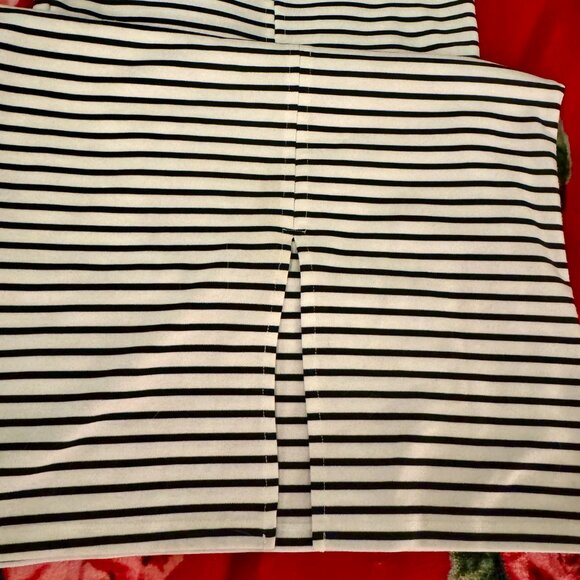 ZARA Striped Sleeveless Midi Dress Size L - Picture 4 of 10